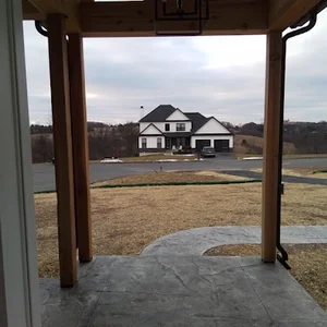 Outdoor view from the front porch