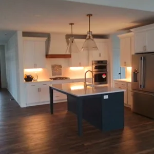 Custom Kitchen construction in a new build home