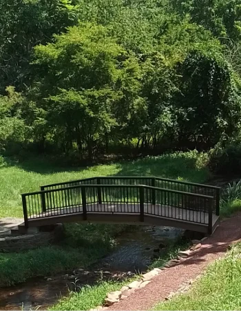 Residential garden bridge remodeling and structural preservation in Glen Mills, PA