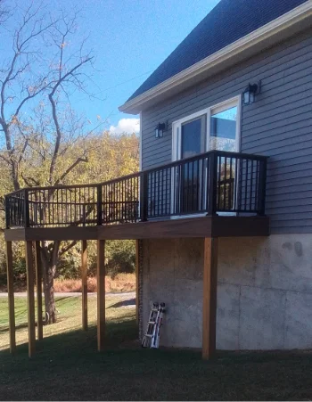 Custom exterior remodeling and professional deck construction services in Wawa, PA