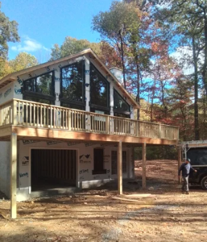 Custom deck design and construction for residential homes in Wayne, PA