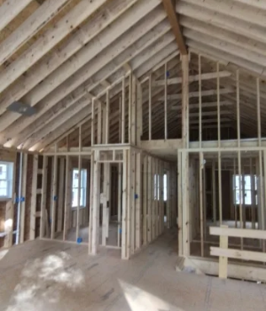 High-grade lumber roof framing and truss installation in Malvern, PA