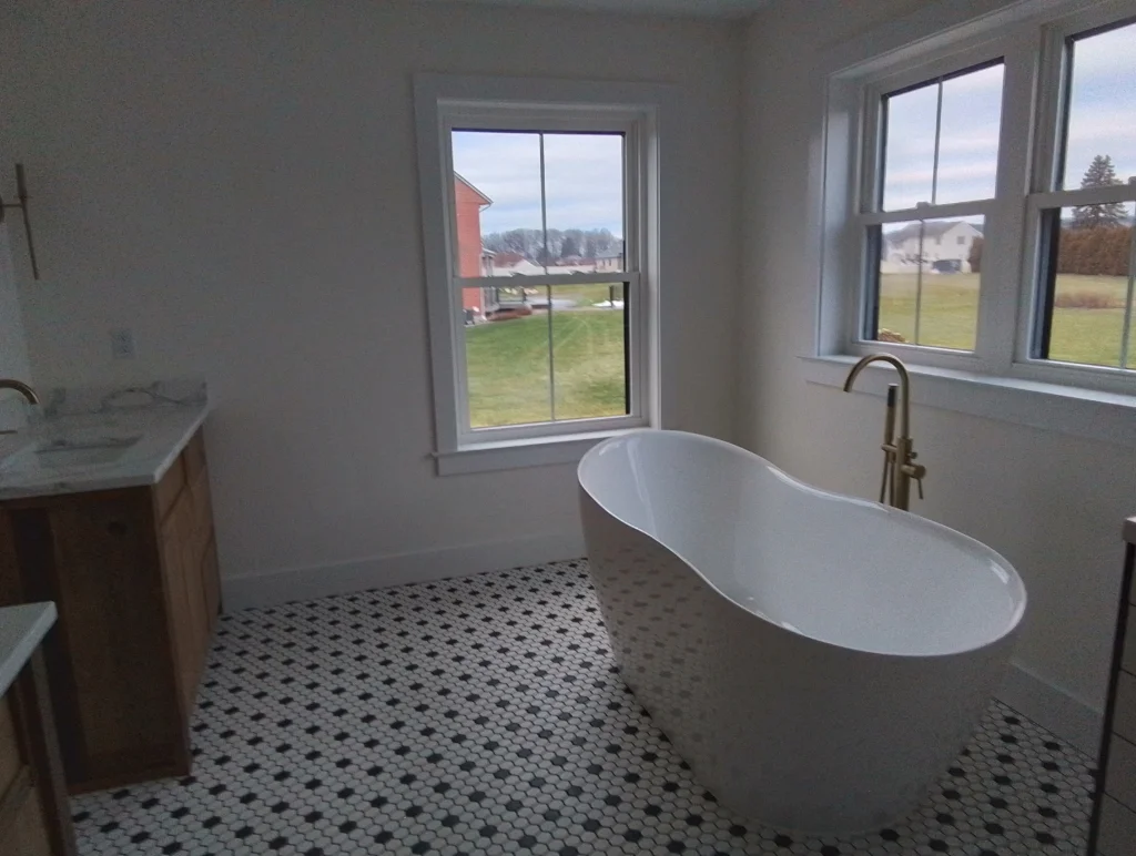 Remodeled Bathroom - Sunny Ridge Construction